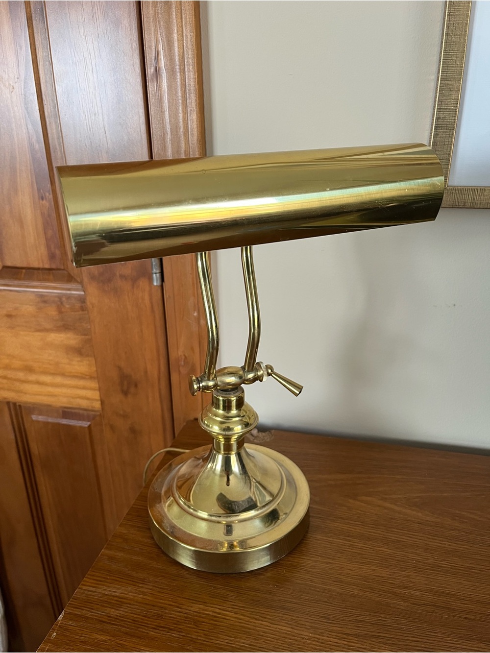 Brass Office Desk Lamp